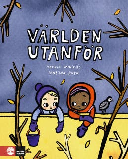 Världen utanför – omslag till ljudboken av Henrik Wallnäs