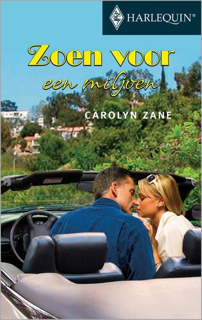 Zoen voor een miljoen – omslag van het luisterboek van Carolyn Zane