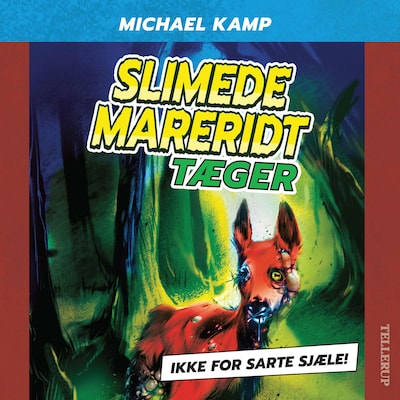 Slimede mareridt #3: Tæger – omslag til lydbogen af Michael Kamp