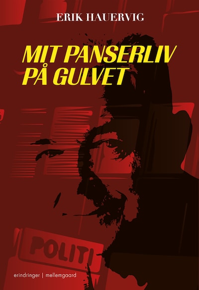 MIT PANSERLIV PÅ GULVET – omslag til lydbogen af Erik Hauervig