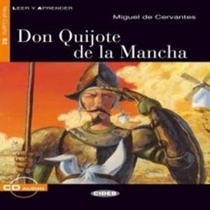 Don Quijote de la Mancha – okładka audiobooka, autor Miguel de Cervantes
