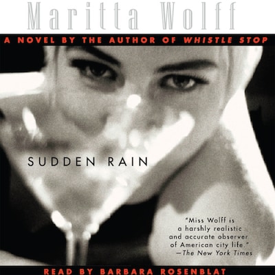 Sudden Rain – omslag til lydbogen af Maritta Wolff