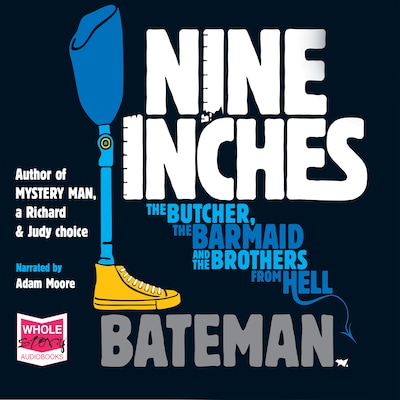 Nine Inches – omslag til lydbogen af Colin Bateman