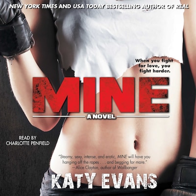 Mine – omslag til lydbogen af Katy Evans