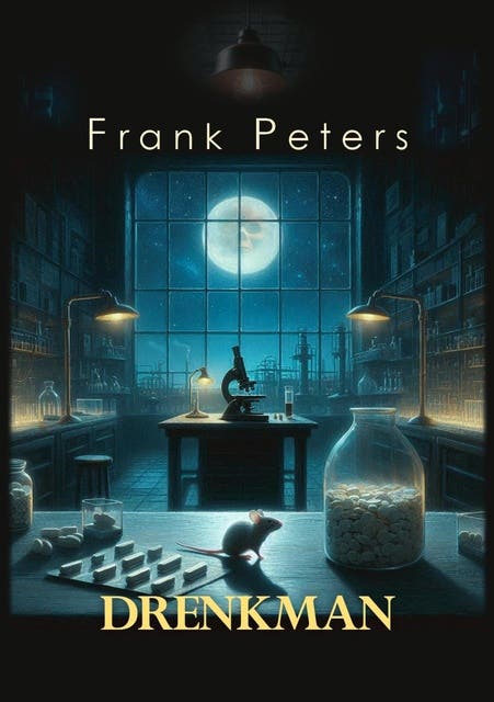 Drenkman – omslag van het luisterboek van Frank Peters