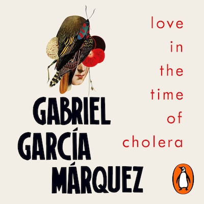 Love in the Time of Cholera – omslag til lydbogen af Gabriel García Márquez