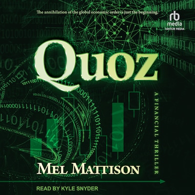 Quoz – omslag til lydbogen af Mel Mattison