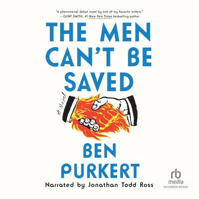 The Men Can't Be Saved – omslag til lydbogen af Ben Purkert