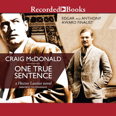 One True Sentence – omslag til lydbogen af Craig McDonald