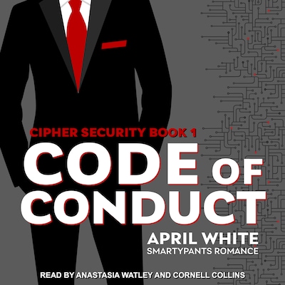 Code of Conduct – omslag til lydbogen af Smartypants Romance, April White