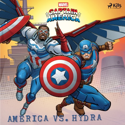 Marvel – Captain America: America vs. Hydra – omslag til lydbogen af Marvel