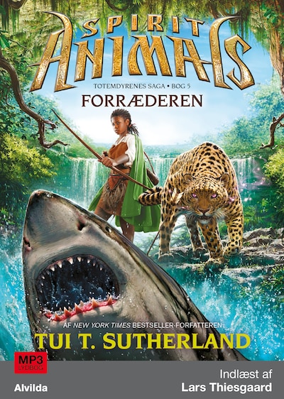 Spirit Animals 5: Forræderen – omslag til lydbogen af Tui T. Sutherland