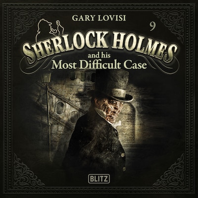 New Cases of Sherlock Holmes - Episode 9: Sherlock Holmes and his most difficult case – omslag til lydbogen af Arthur Conan Doyle, Gary Lovisi