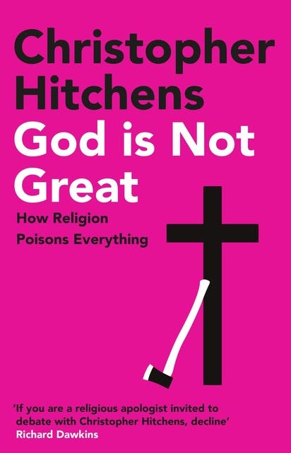 God Is Not Great – omslag til lydbogen af Christopher Hitchens