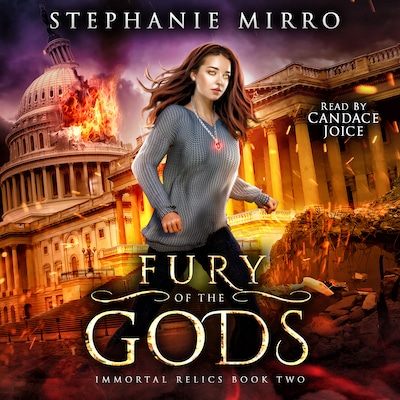 Fury of the Gods – omslag til lydbogen af Stephanie Mirro