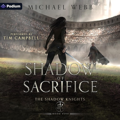 Shadow of Sacrifice – omslag til lydbogen af Michael Webb