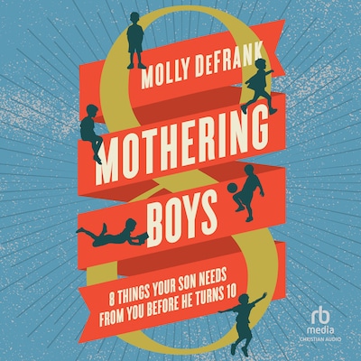 Mothering Boys – omslag til lydbogen af Molly DeFrank