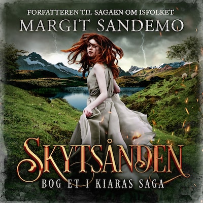 Kiaras saga 1 - Skytsånden – omslag til lydbogen af Margit Sandemo