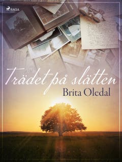 Trädet på slätten – omslag till ljudboken av Brita Oledal