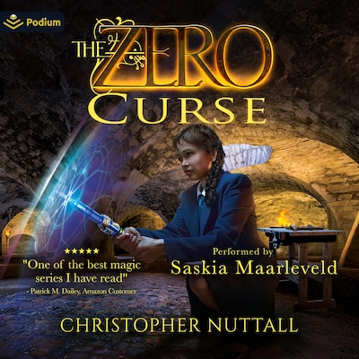 The Zero Curse – omslag til lydbogen af Christopher G. Nuttall