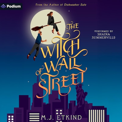The Witch of Wall Street – omslag til lydbogen af M.J. Etkind