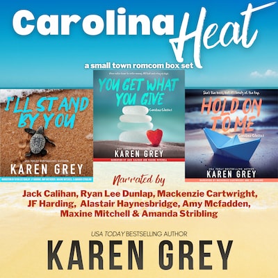 Carolina Heat – omslag til lydbogen af Karen Grey