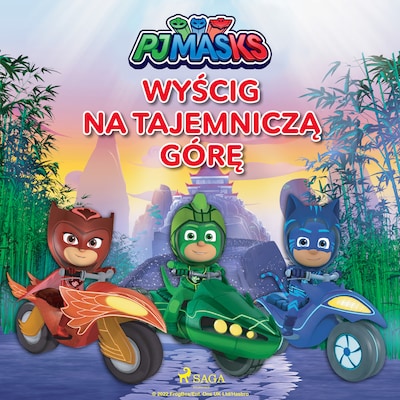 Pidżamersi - Wyścig na Tajemniczą Górę – okładka audiobooka, autor eOne