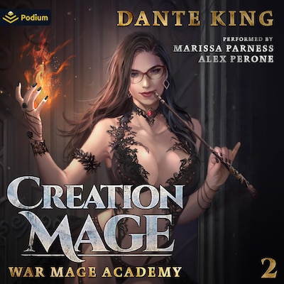 Creation Mage 2 – omslag til lydbogen af Dante King