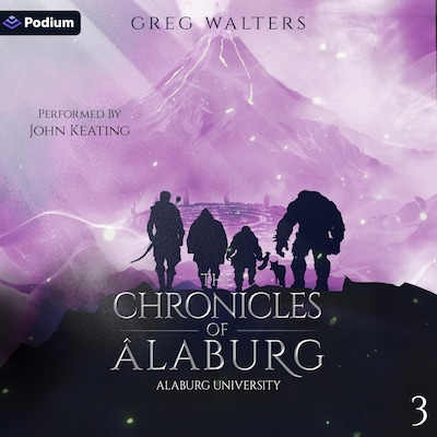 The Chronicles of Alaburg – omslag til lydbogen af Greg Walters