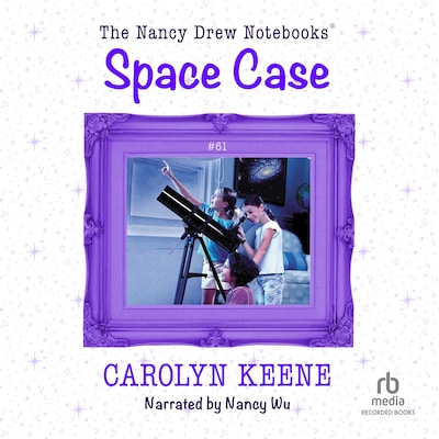 Space Case – omslag til lydbogen af Carolyn Keene