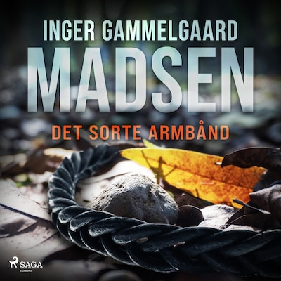 Det sorte armbånd – omslag til lydbogen af Inger Gammelgaard Madsen