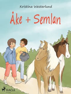 Åke + Semlan – omslag till ljudboken av Kristina Westerlund