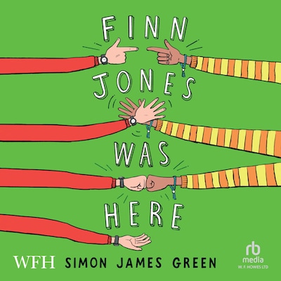 Finn Jones Was Here – omslag til lydbogen af Simon James Green