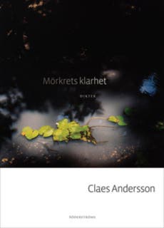 Mörkrets klarhet – omslag till ljudboken av Claes Andersson