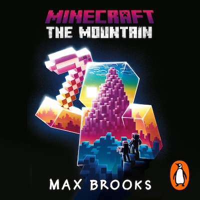 Minecraft: The Mountain – omslag til lydbogen af Max Brooks