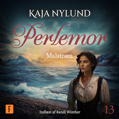 Malstrøm – omslag til lydbogen af Kaja Nylund
