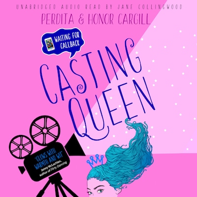 Waiting for Callback: Casting Queen – omslag til lydbogen af Perdita Cargill, Honor Cargill