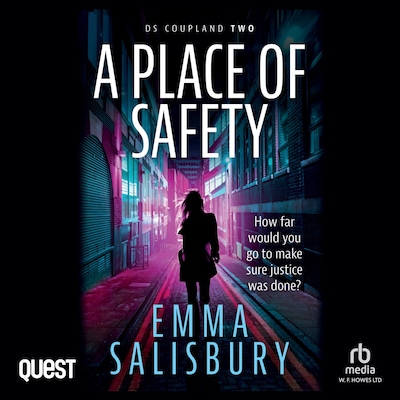 A Place of Safety – omslag til lydbogen af Emma Salisbury