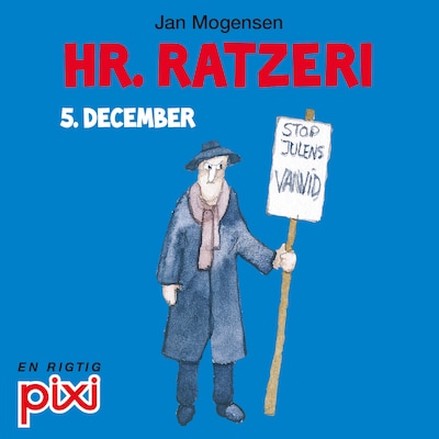 5. december: Hr. Ratzeri – omslag til lydbogen af Jan Mogensen