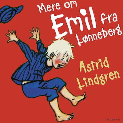 Thomas Winding læser Mere om Emil fra Lønneberg – omslag til lydbogen af Astrid Lindgren