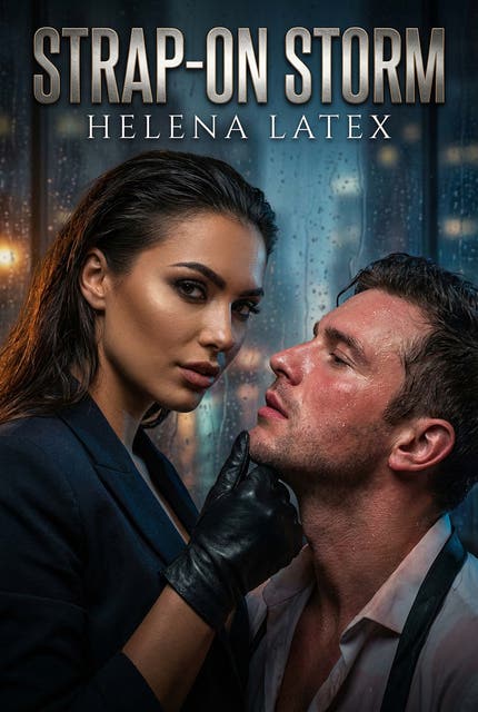 Strap-On Storm: Tempestuous Femdom Pegging Erotica – omslag til lydbogen af Helena Latex