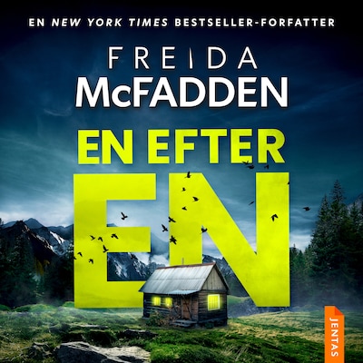 Én efter én – omslag til lydbogen af Freida McFadden