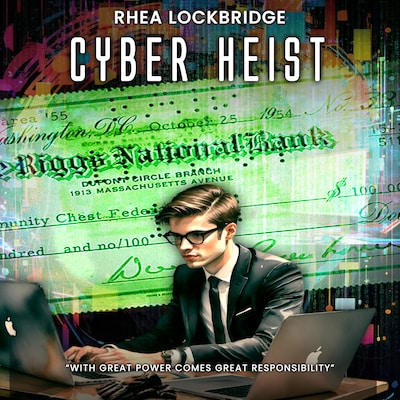 Cyber Heist – omslag til lydbogen af Rhea Lockridge