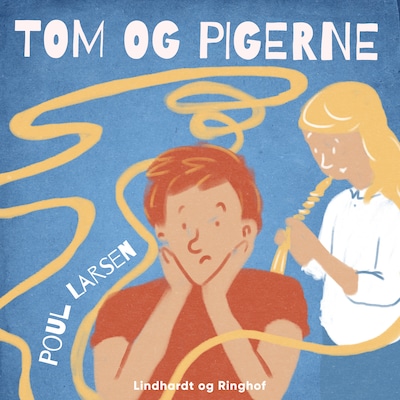 Tom og pigerne – omslag til lydbogen af Poul Larsen