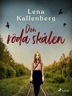 Den röda skålen – omslag till ljudboken av Lena Kallenberg