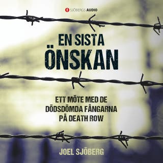 En sista önskan – omslag till ljudboken av Joel Sjöberg