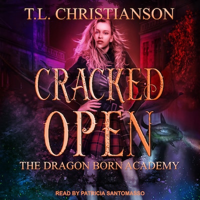 Cracked Open – omslag til lydbogen af T.L. Christianson