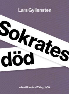Sokrates död – omslag till ljudboken av Lars Gyllensten