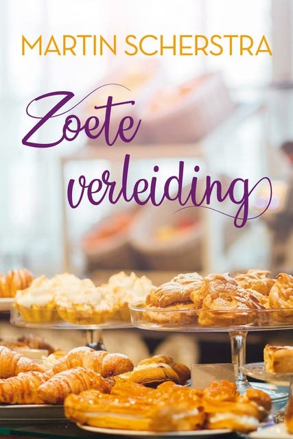 Zoete verleiding – omslag van het luisterboek van Martin Scherstra
