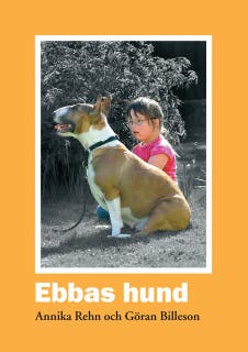 Ebbas hund – omslag till ljudboken av Annika Rehn